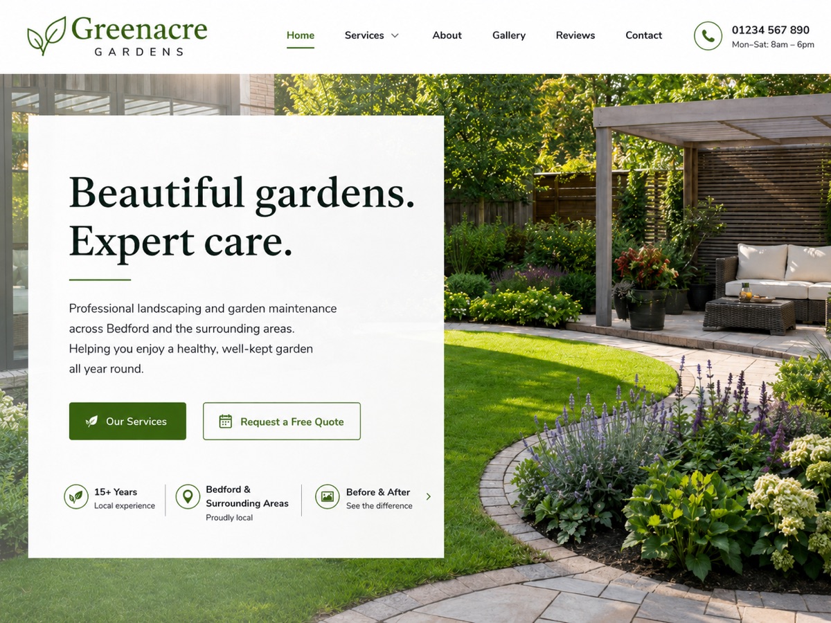 Greenacre Gardens website